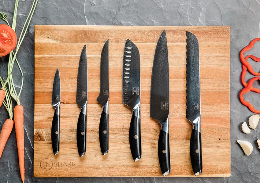 Types of kitchen knives