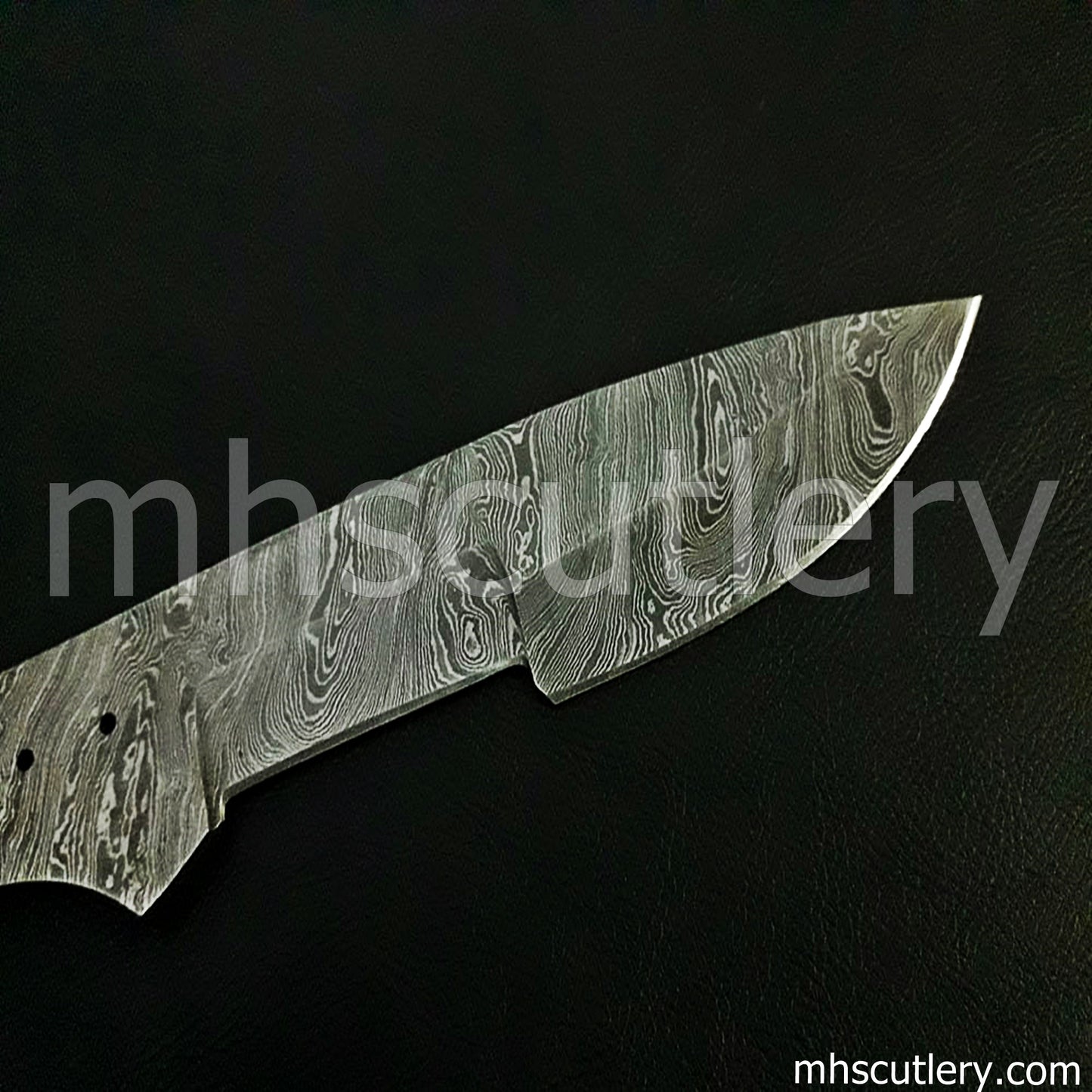 Custom Hand Forged Damascus Steel Tactical Hunter Blank Blade For Knife Makers | mhscutlery