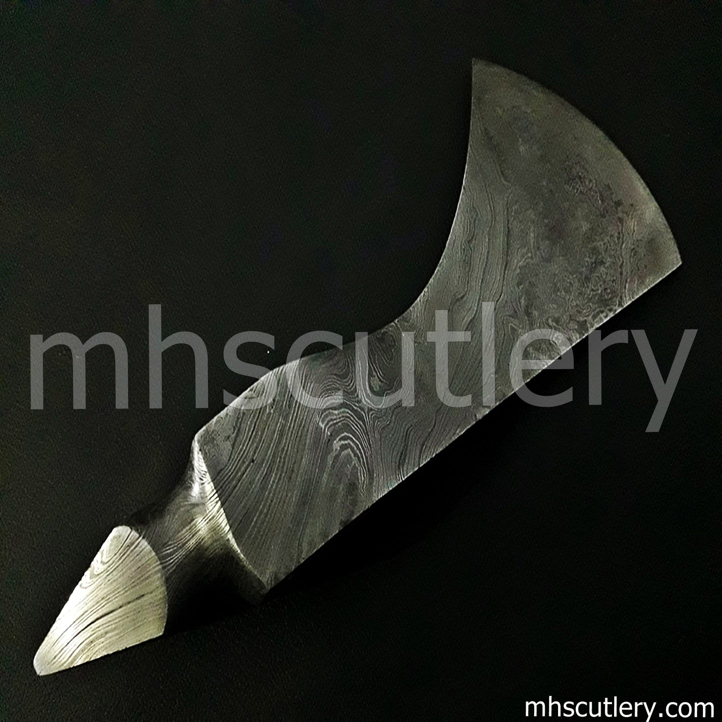Damascus Steel Axe Head | mhscutlery