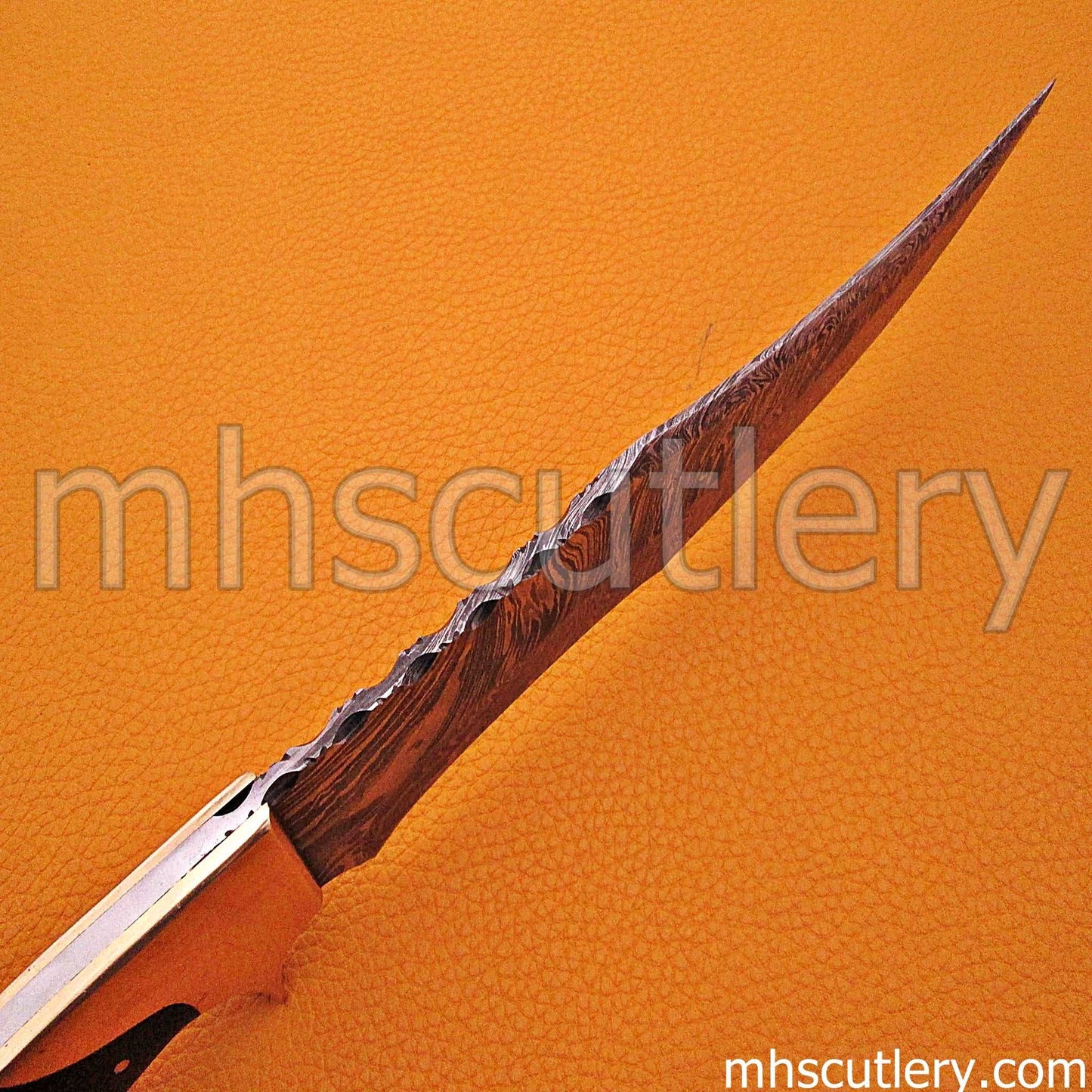 Custom Hand Forged Damascus Steel Antique Machete | mhscutlery