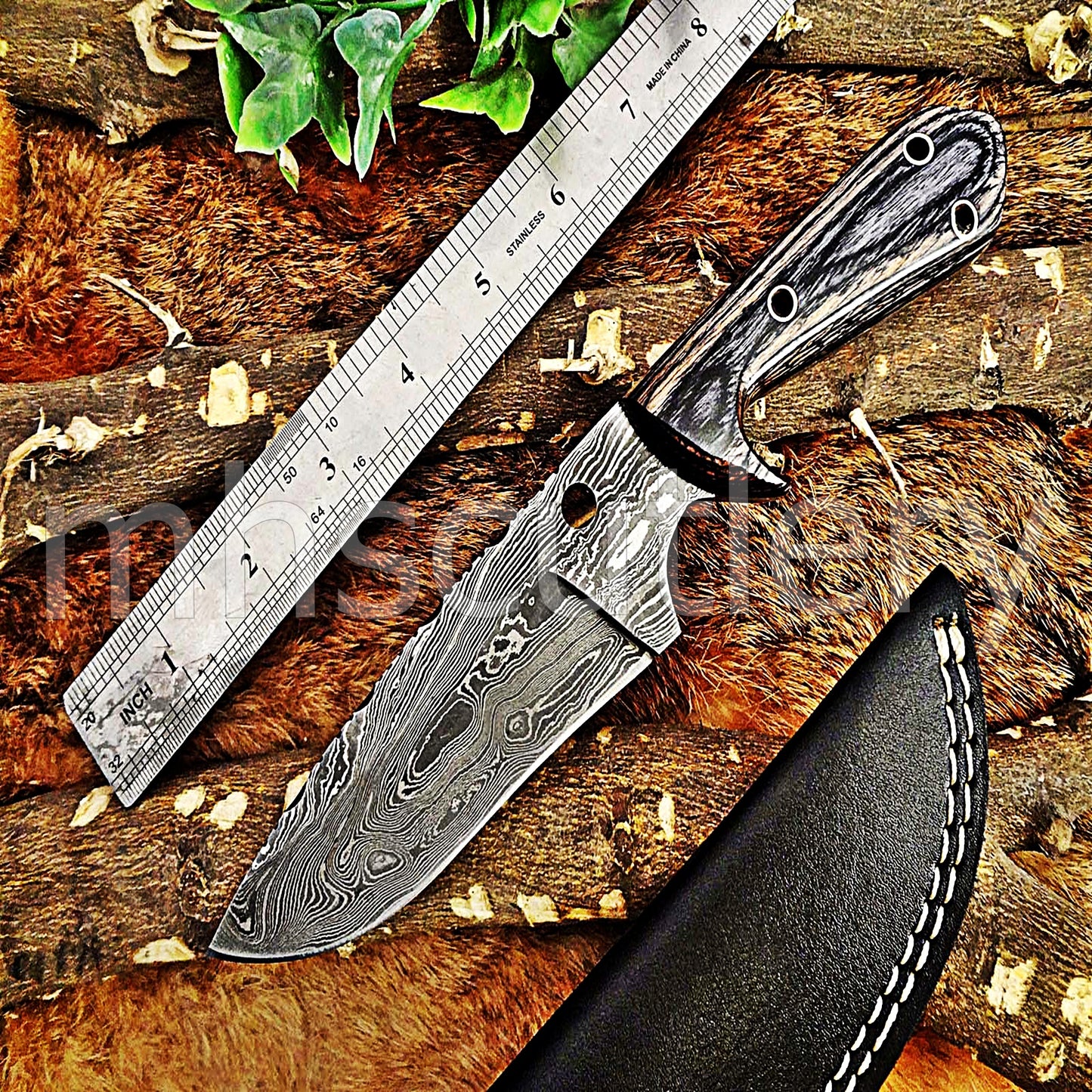 Handmade Damascus Steel Fancy Tactical Tanto | mhscutlery