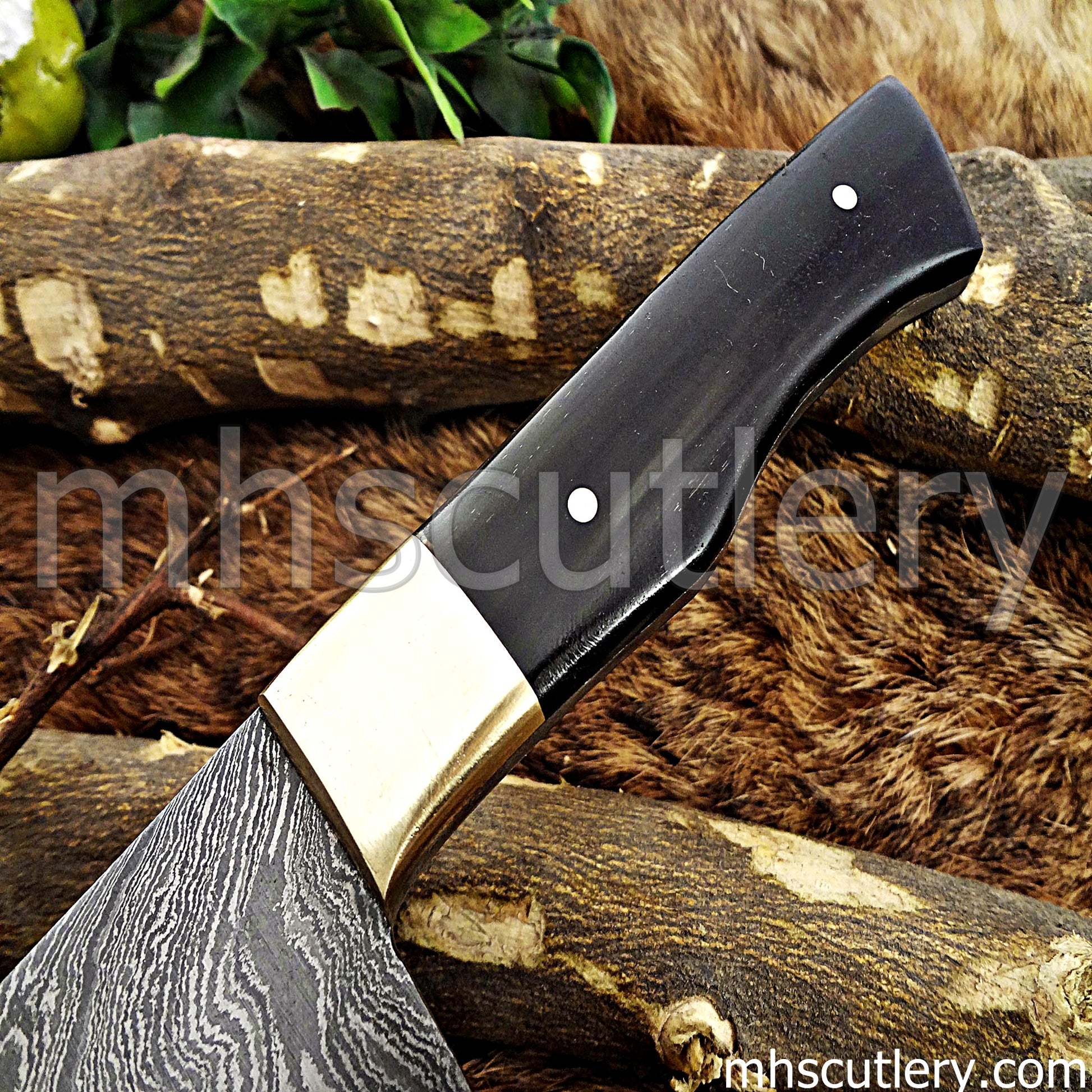 Hand Forged Damascus Steel Chef Knife | mhscutlery