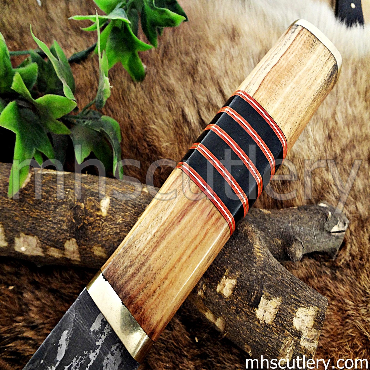 Hand Forged Damascus Steel Japanese Chef Knife | mhscutlery